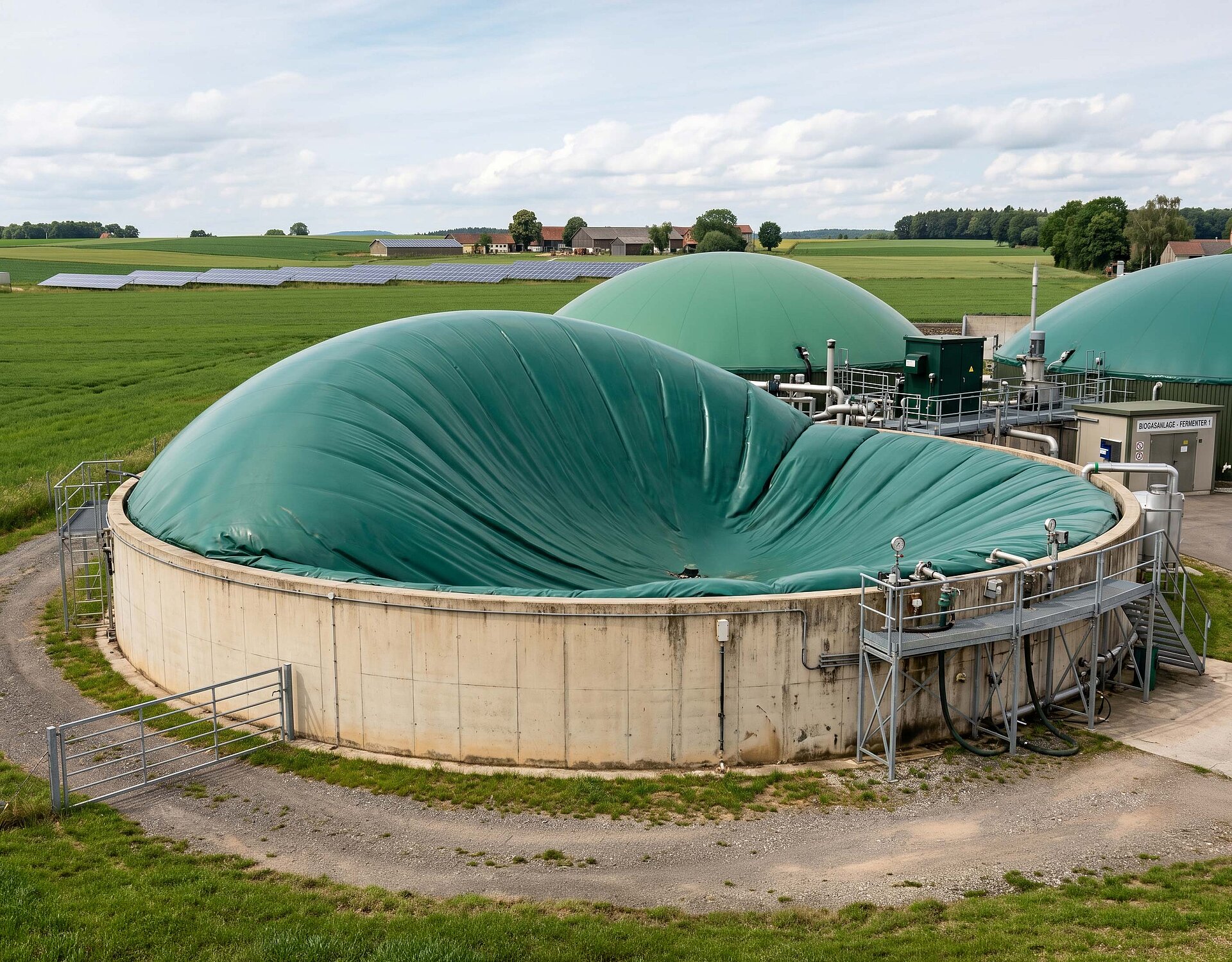Fermenter eingefalle