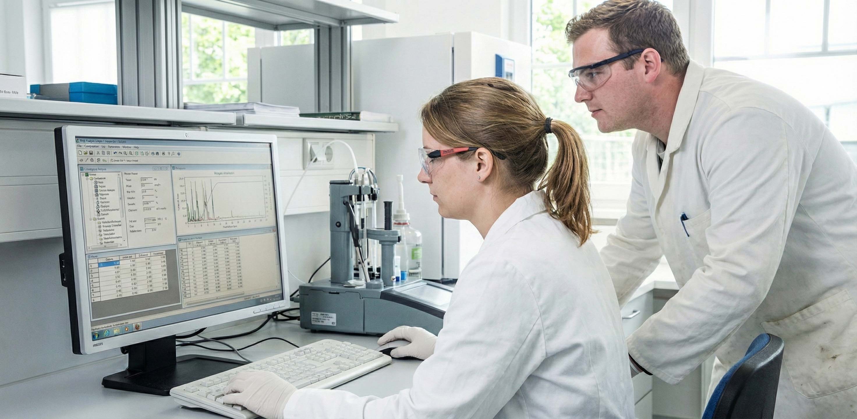 Measured by our in-house analytical laboratory