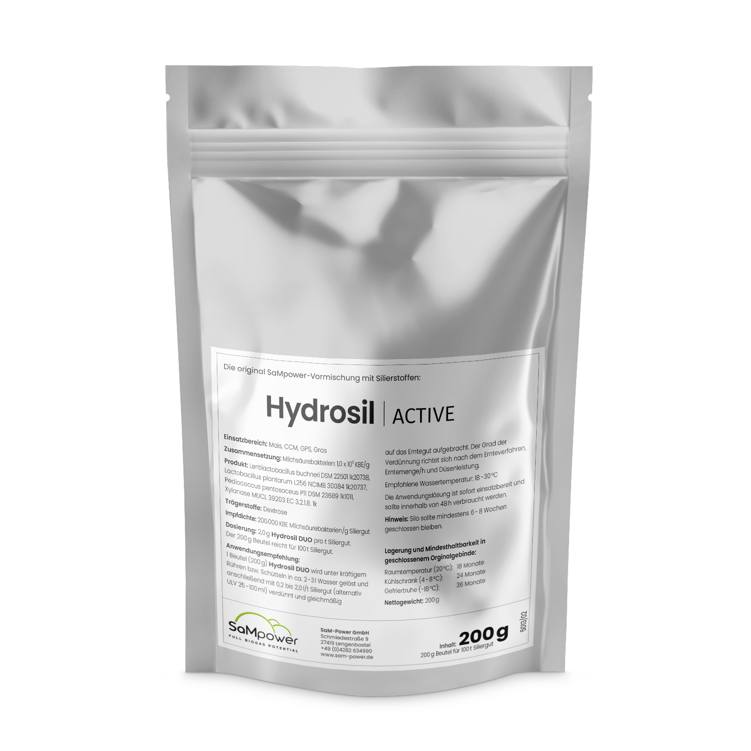 Hydrosil ACTIVE - Siliermittel